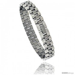 Stainless Steel Rolex Type Bracelet, 8 in long