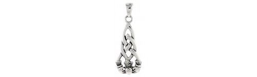 Men's Claddagh Pendants Men's Claddagh Pendants