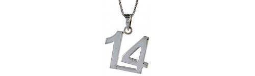 Men's Numbers Pendants Men's Numbers Pendants