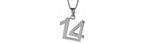 Men's Numbers Pendants