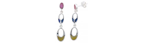 Color Gemstone Silver Jewelry