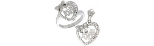 Pendant & Ring Jewelry Sets Pendant & Ring Jewelry Sets