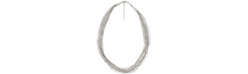 Liquid Silver Necklaces