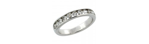 10k White Gold Rings for Women