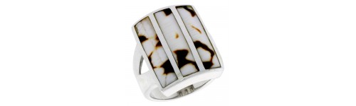 Color Gemstone Sterling Silver Rings