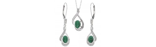 14k White Gold Jewelry Sets