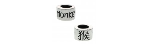 Chinese Zodiac Silver Charms
