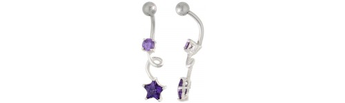 Sterling Silver Belly Button Rings