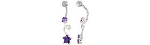 Sterling Silver Belly Button Rings Sterling Silver Belly Button Rings