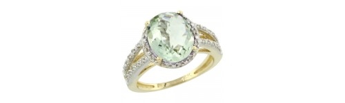 14k Yellow Gold Color Gemstone Rings 14k Yellow Gold Color Gemstone Rings