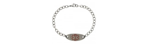 Stainless Steel Medical Alert Bracelets