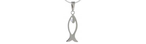 Stainless Steel Christian Fish Pendants Stainless Steel Christian Fish Pendants