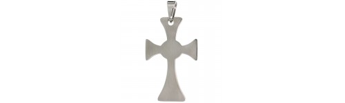 Stainless Steel Cross Pendants