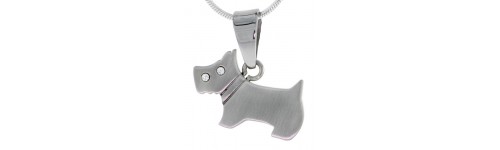 Stainless Steel Dog Pendants