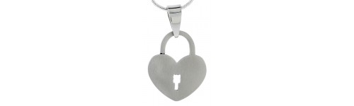 Stainless Steel Heart Pendants