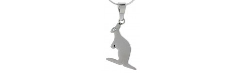 Stainless Steel Kangaroo Pendants Stainless Steel Kangaroo Pendants