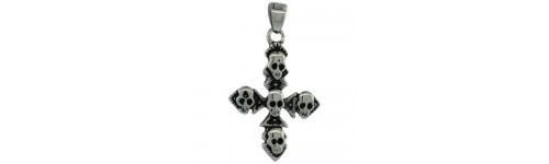 Stainless Steel Skull Pendants