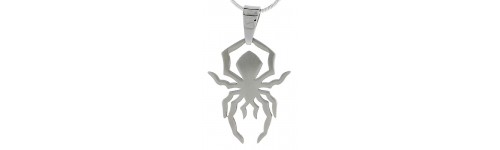 Stainless Steel Spider Pendants