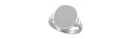 Stainless Steel Signet Rings