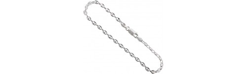 Sterling Silver Anchor Chains
