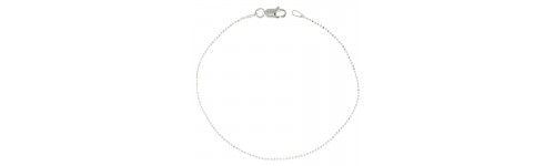 Sterling Silver Bead Chains