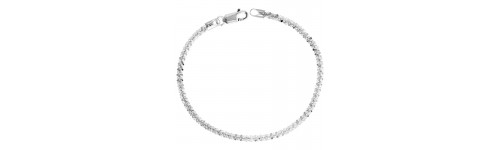 Sterling Silver Rock Chains