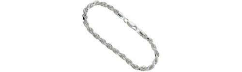 Sterling Silver Rope Chains