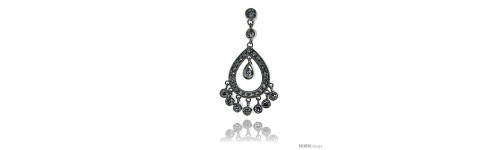 Sterling Silver Chandelier Earrings Sterling Silver Chandelier Earrings