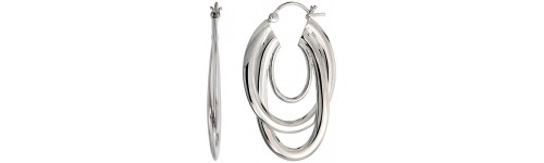 Sterling Silver Hoop Earrings