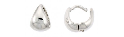 Sterling Silver Huggie Earrings Sterling Silver Huggie Earrings