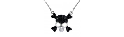 Sterling Silver Fancy Necklaces