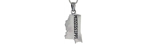 Sterling Silver Country & Places Pendants