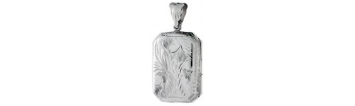 Sterling Silver Lockets Pendants