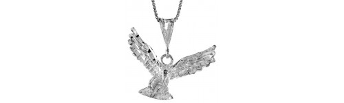 Sterling Silver Wings Pendants