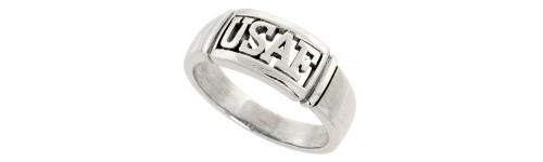 Sterling Silver Careers Rings