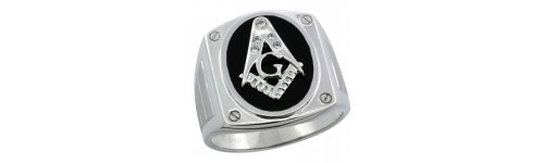 Sterling Silver Masonic Rings