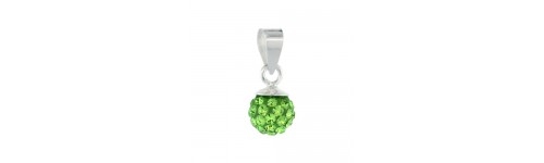 Swarovski & Other Crystals Silver Pendants