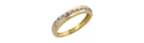 14k Yellow Gold Ladies' Bands