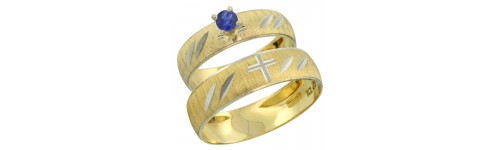 Deep Blue Sapphire Rings