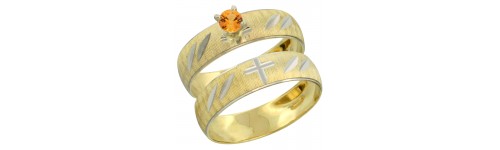 Orange Sapphire Rings Orange Sapphire Rings